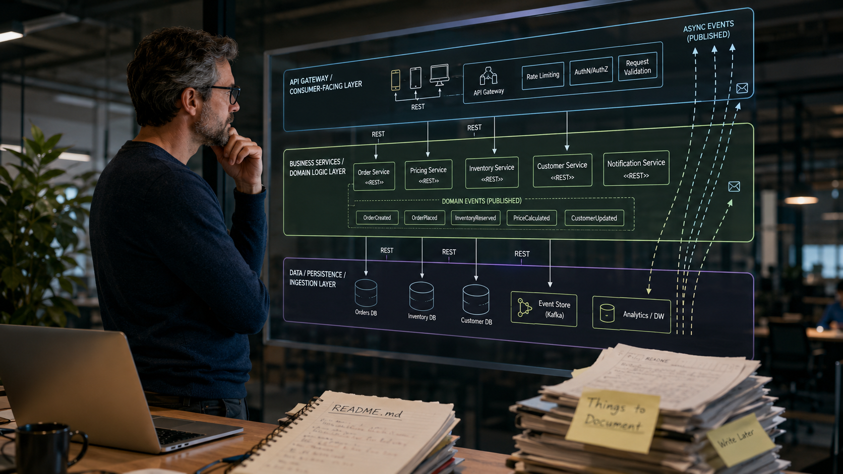 Software Architecture Three Layer Design